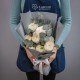 Букет из 7 белых ранункулюсов с эвкалиптом купить с доставкой в Санкт-Петербурге